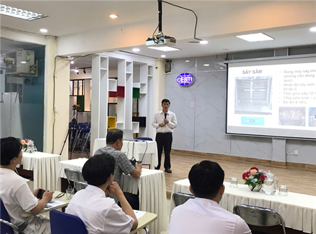 Quy trình công nghệ chế biến các sản phẩm từ sâm